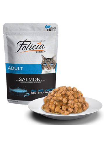 Felicia Tahılsız Somonlu Kedi Yaş Maması 85gr