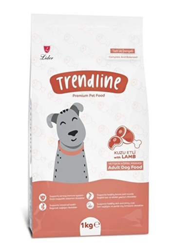Trendline 1 Kg Kuzu Etli Yetişkin Köpek Maması