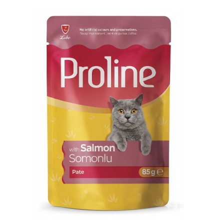 Proline Pate Somonlu Kedi Yaş Maması 85 Gr